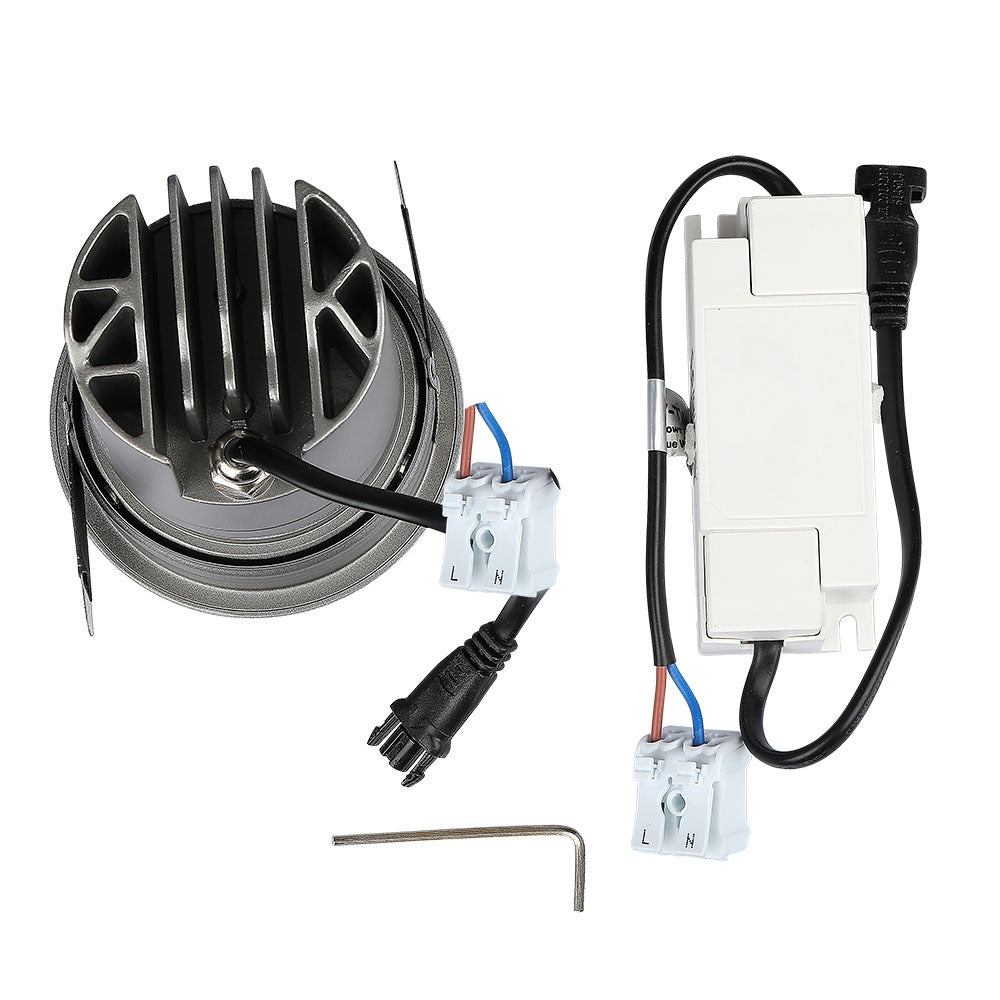 35W Oprawa wpuszczana reflektor LED / Barwa:4000K / Kąt 27'