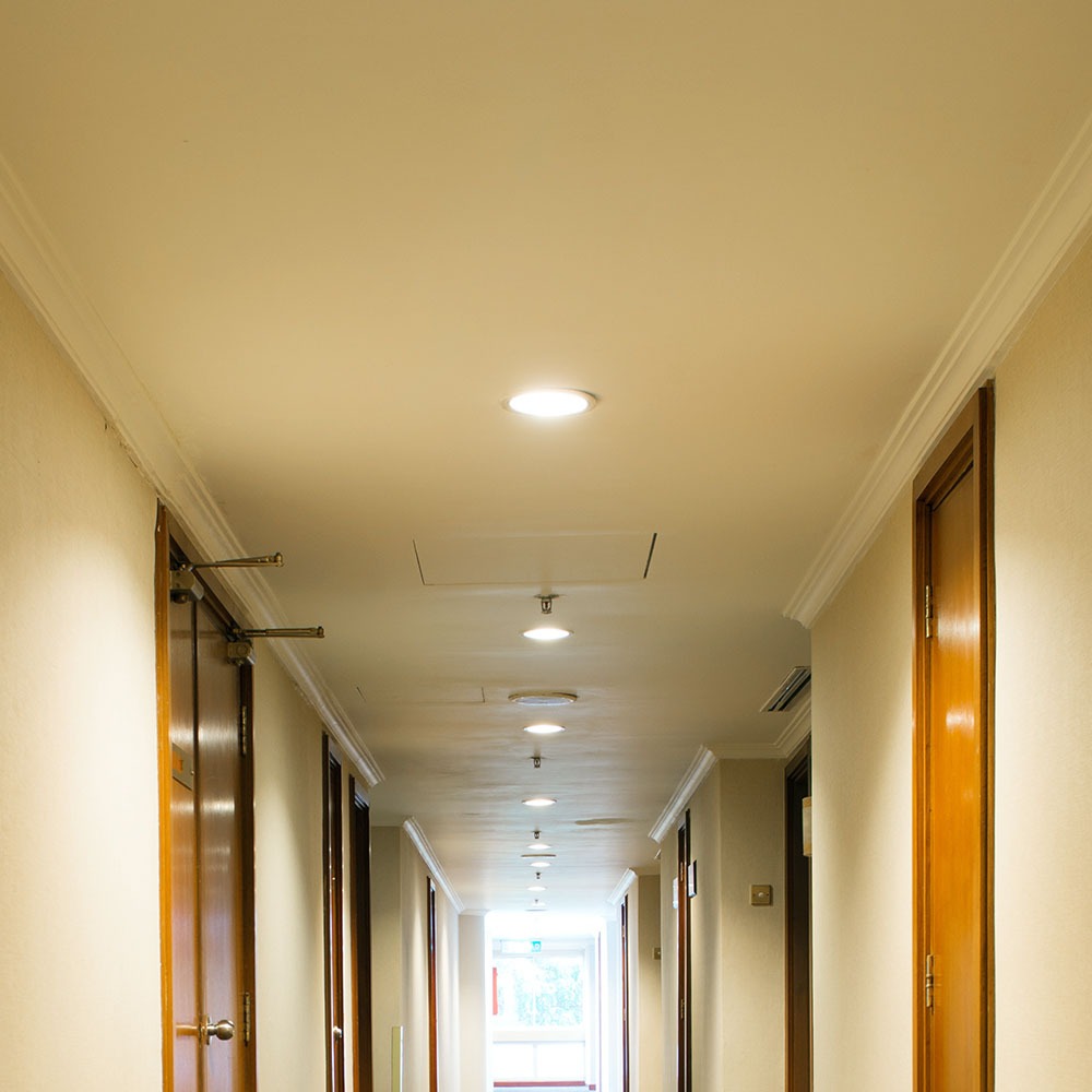 10W Oprawa wpuszczana reflektor LED / Barwa:4000K / Kąt 27'