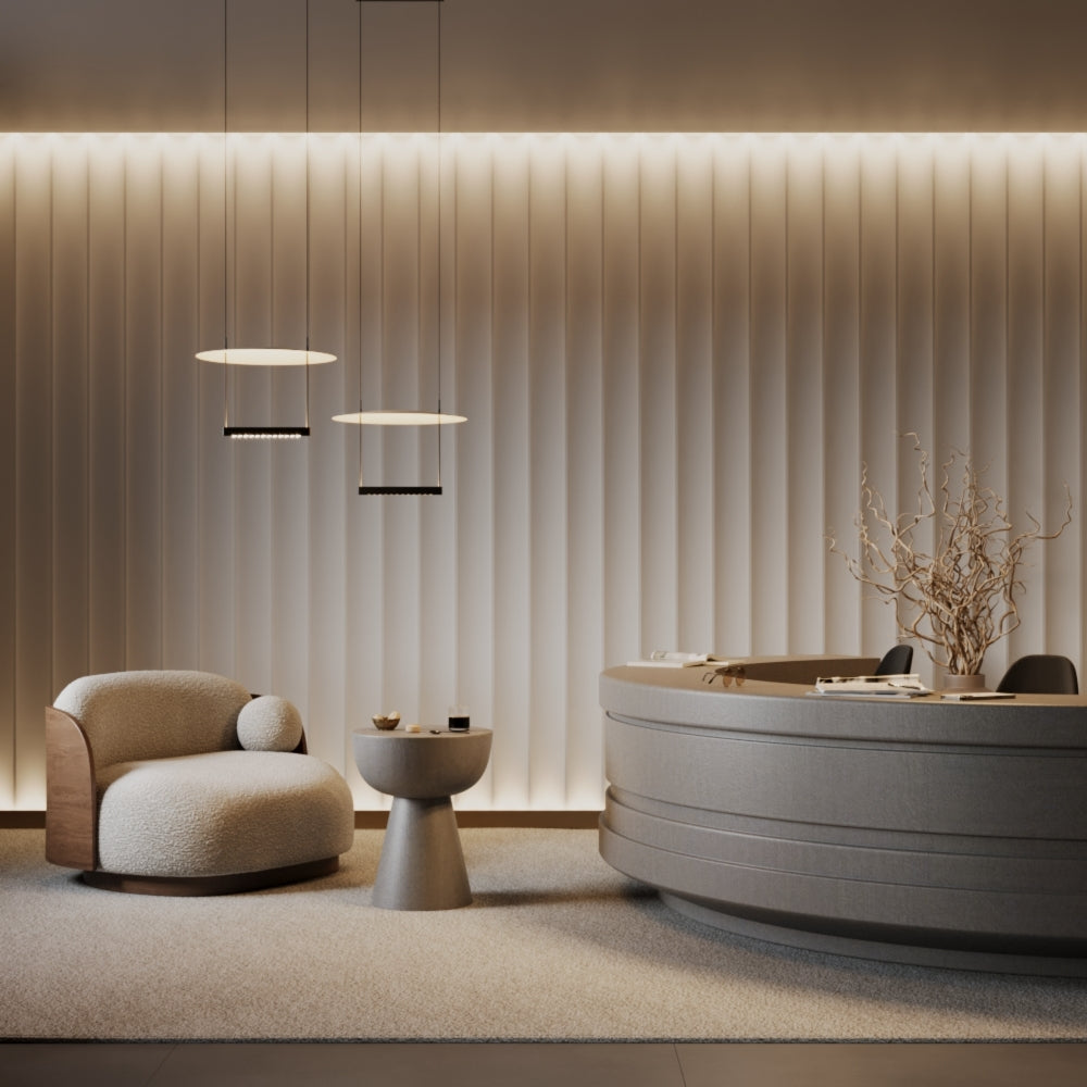 Maytoni Lampa wisząca Ambience - Metal - Czarny MOD280PL-L23B3K1