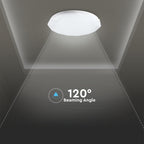 20W/40W/20W Dekoracyjny plafon LED / Barwa: 3w1 / Ściemniany / Klosz z efektem diamentu