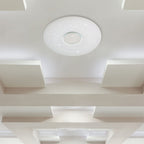 20W/40W/20W Dekoracyjny plafon LED / Barwa: 3w1 / Ściemniany / Klosz z efektem diamentu