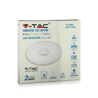20W/40W/20W Dekoracyjny plafon LED / Barwa: 3w1 / Ściemniany / Klosz z efektem diamentu