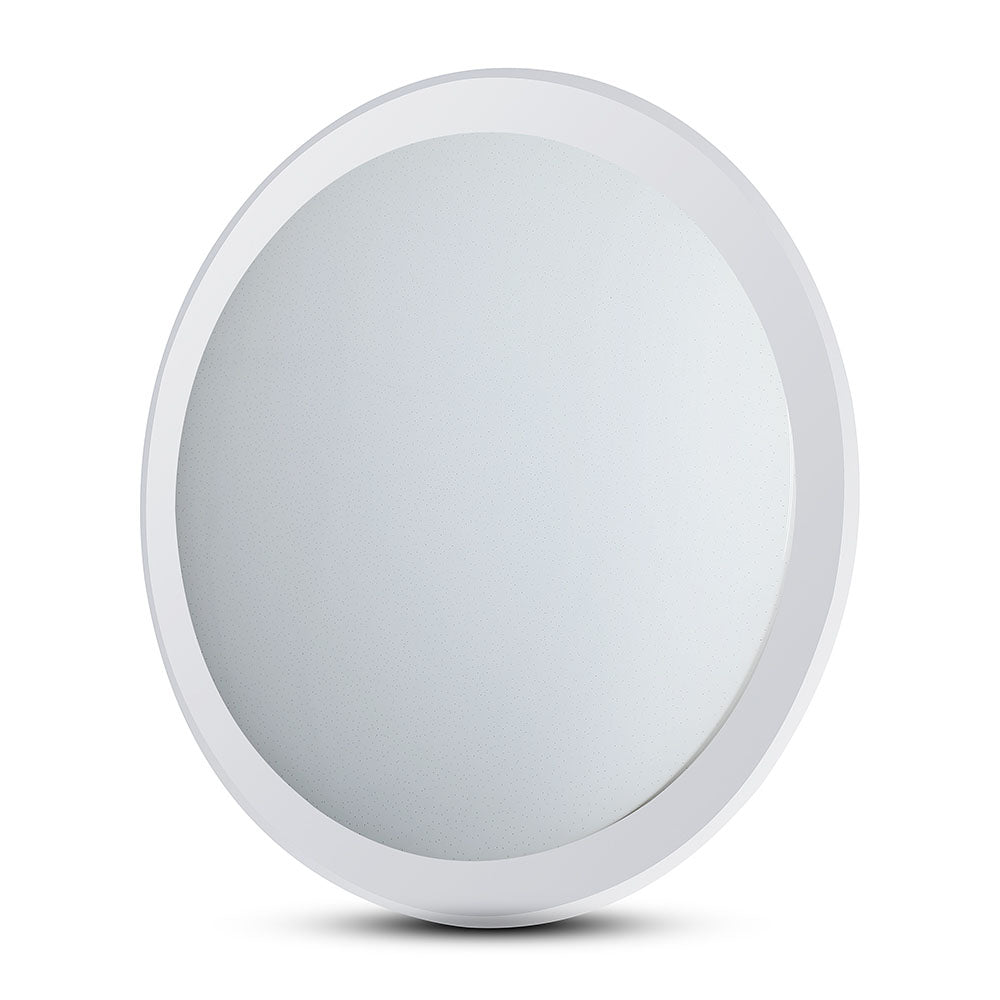 36W/72W/36W Dekoracyjny plafon LED / Barwa: 3w1 / Ściemniany / Klosz z efektem gwiazdki