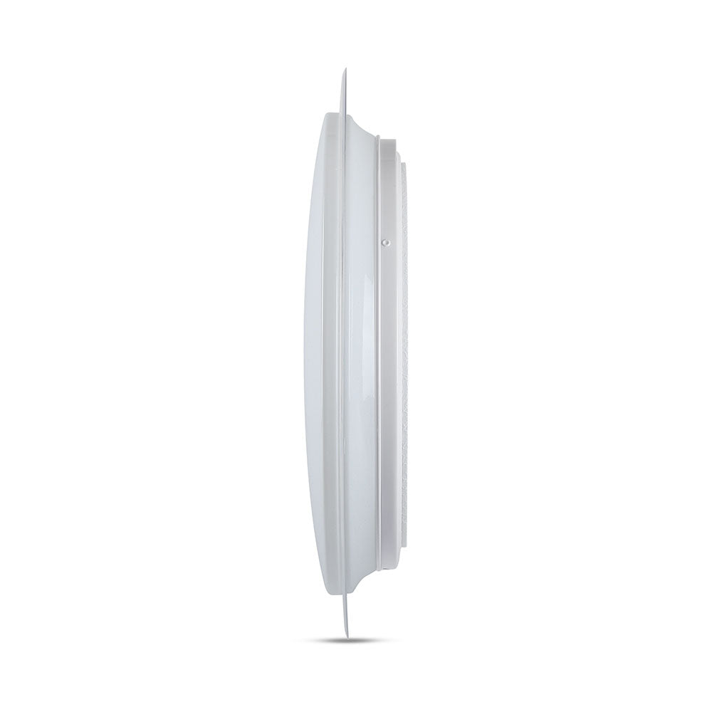 36W/72W/36W Dekoracyjny plafon LED / Barwa: 3w1 / Ściemniany / Klosz z efektem gwiazdki