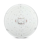 36W/72W/36W Dekoracyjny plafon LED / Barwa: 3w1 / Ściemniany / Klosz z efektem gwiazdki