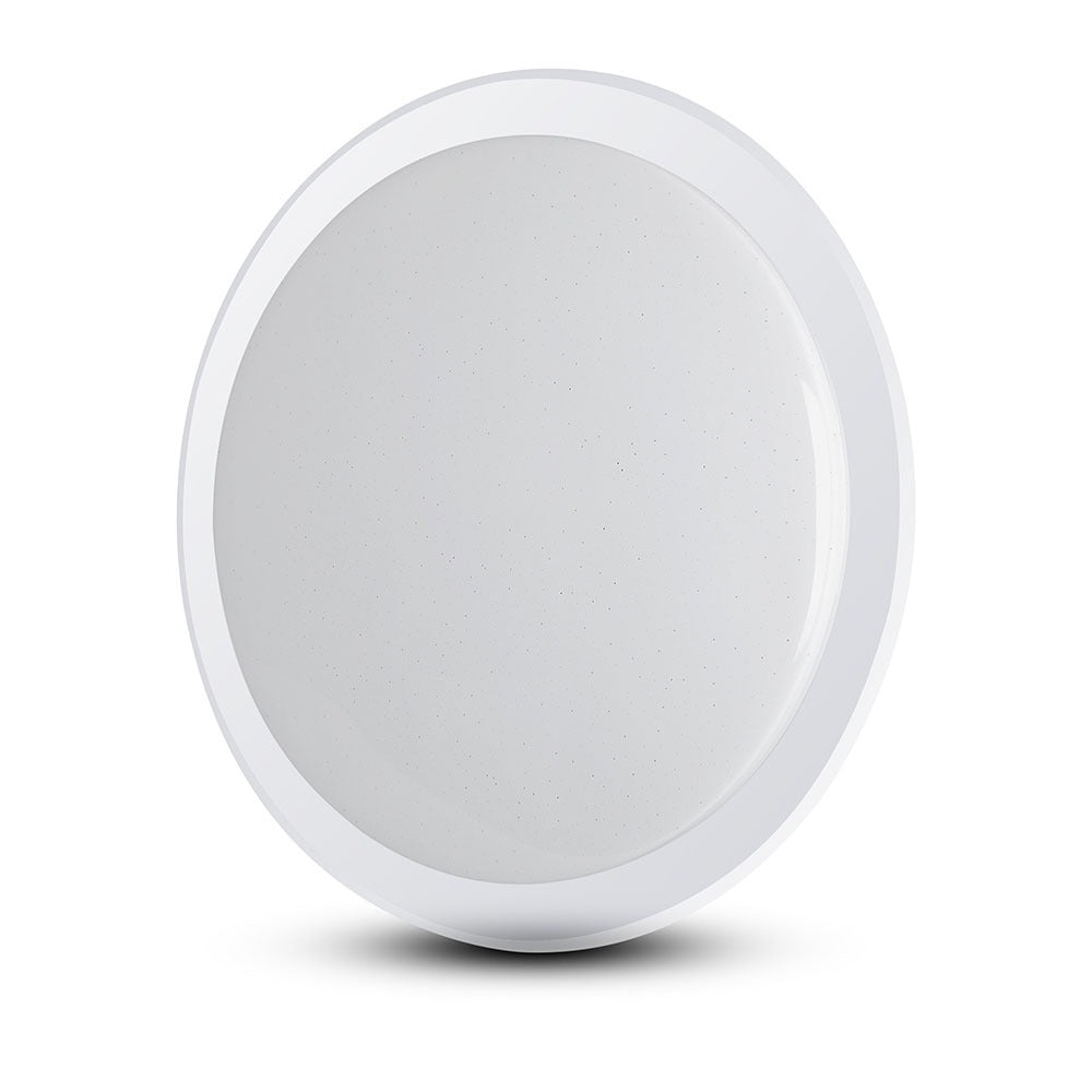 40W Plafon LED WIFI / Klosz: efekt gwiazdki / Barwa: 3w1 / Kompatybilna z Amazon Alexa i Google Home