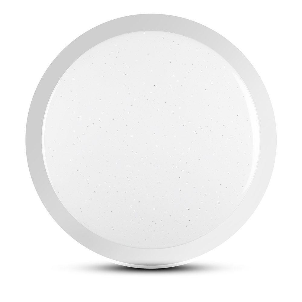 40W Plafon LED WIFI / Klosz: efekt gwiazdki / Barwa: 3w1 / Kompatybilna z Amazon Alexa i Google Home