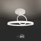 38W Sufitowa lampa LED / Wymiary:500x200mm / Barwa: 3000K / Obudowa: Biała
