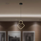 12W Metalowa lampa wisząca LED L280xH1800MM 3000K / Obudowa: Czarna