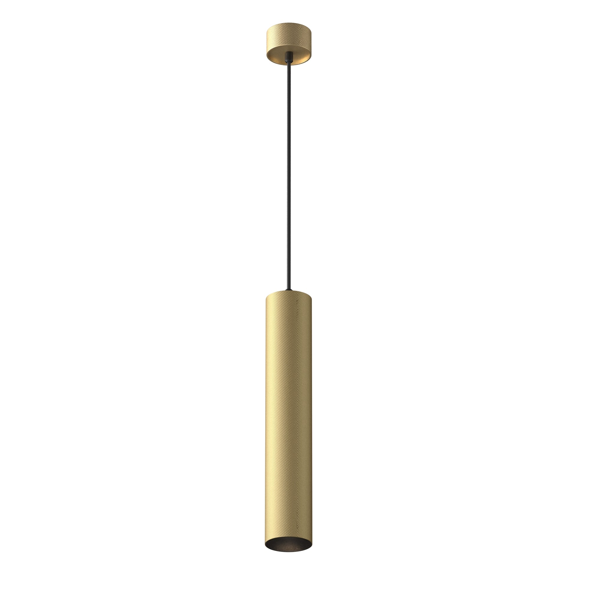 Maytoni Lampa wisząca Artisan - Aluminium - Złoty matowy P082PL-GU10-MG
