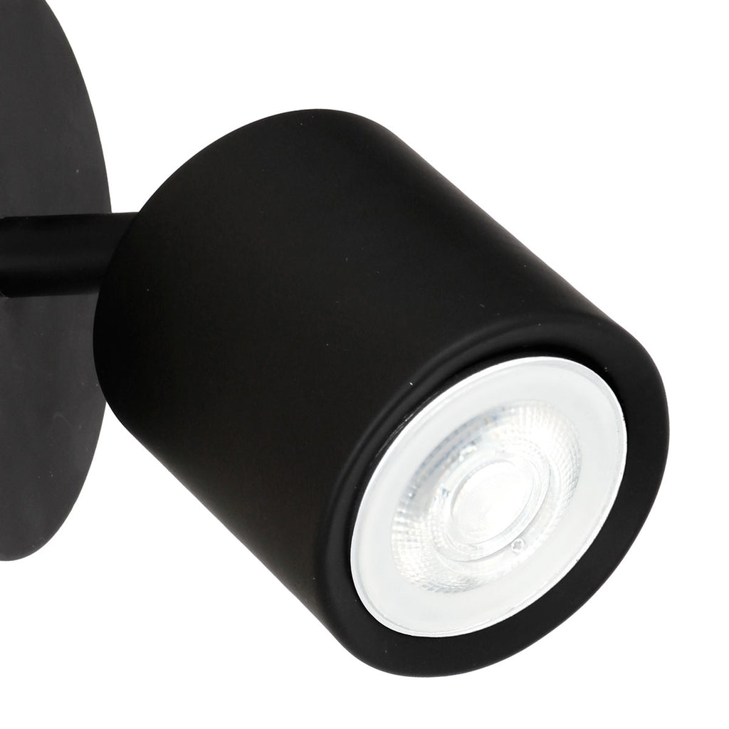 spot Demia black 1xGU10