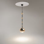 Maytoni Lampa wisząca Ros - Metal - Czarny MOD227PL-01B1
