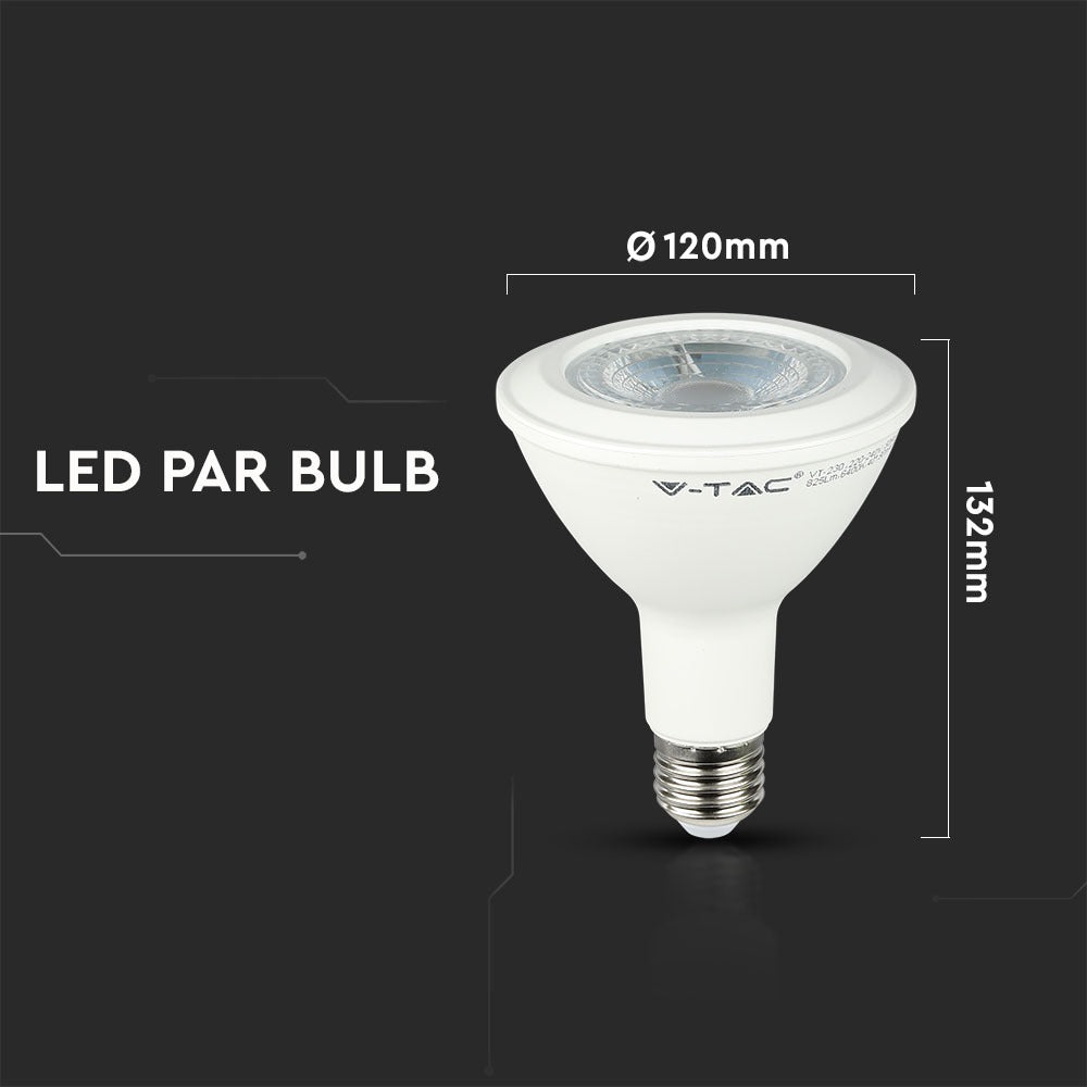14W PAR 38 Żarówka LED / Chip SAMSUNG / Barwa:3000K / Trzonek:E27