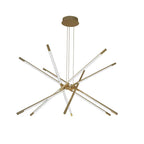50W Dekoracyjna lampa wisząca LED D:85xH31xH120CM 3000K / Obudowa: Złota