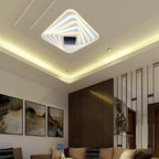 VT-7958 150W LED SMART DECORATIVE CEILING LAMP 510x510MM 3IN1 REMOTE CONTROL DIMMABLE WHITE