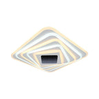 VT-7958 150W LED SMART DECORATIVE CEILING LAMP 510x510MM 3IN1 REMOTE CONTROL DIMMABLE WHITE