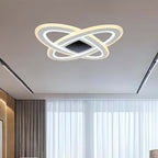 VT-7962 130W LED SMART DECORATIVE CEILING LAMP 620x620MM 3IN1 REMOTE CONTROL DIMMABLE WHITE