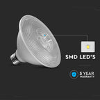 11W PAR 30 Żarówka LED / Chip SAMSUNG / Barwa:4000K / Trzonek:E27