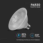 11W PAR 30 Żarówka LED / Chip SAMSUNG / Barwa:6400K / Trzonek:E27