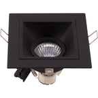 Maxlight Oprawa wpuszczana Hit I - Metal - Czarny H0090