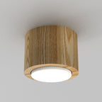 Downlight round wood 1xGX53 (Ceryfikat FSC 100%, SGSCH-COC-070615)