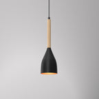 żyrandol Muza black/gold 1xE27