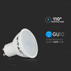 5W GU10 Żarówka LED / Barwa:6000K / Trzonek:GU10 / Kąt 110'