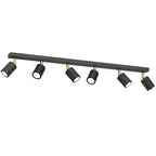 spot Striper black/gold 6xGU10