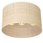 plafon Rattan cylinder shade dia 400 h 200 3xE27