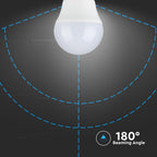 5.5W G45 Żarówka LED / Chip SAMSUNG / Barwa:6400K / Trzonek:E27