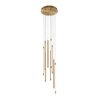 Maytoni Lampa wisząca Light stick - Aluminium - Mosiądz MOD236PL-L54BS3K