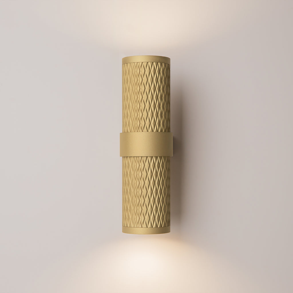 Maytoni Kinkiet Focus Design - Aluminium - Złoty matowy C069WL-02MG