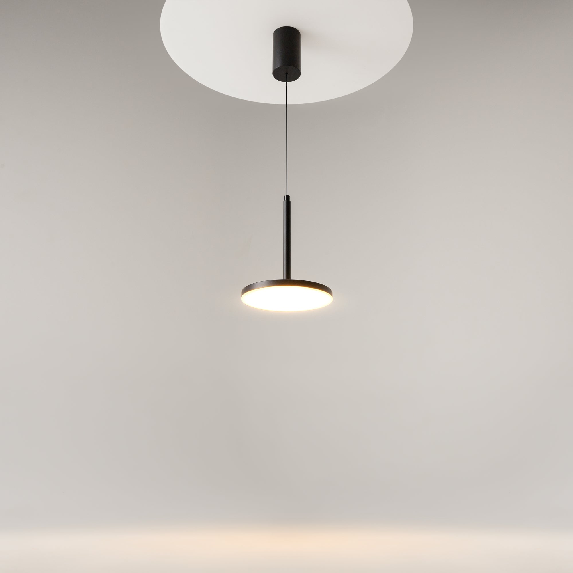 Maytoni Lampa wisząca Plato - Aluminium - Czarny P076PL-L12W3K-B