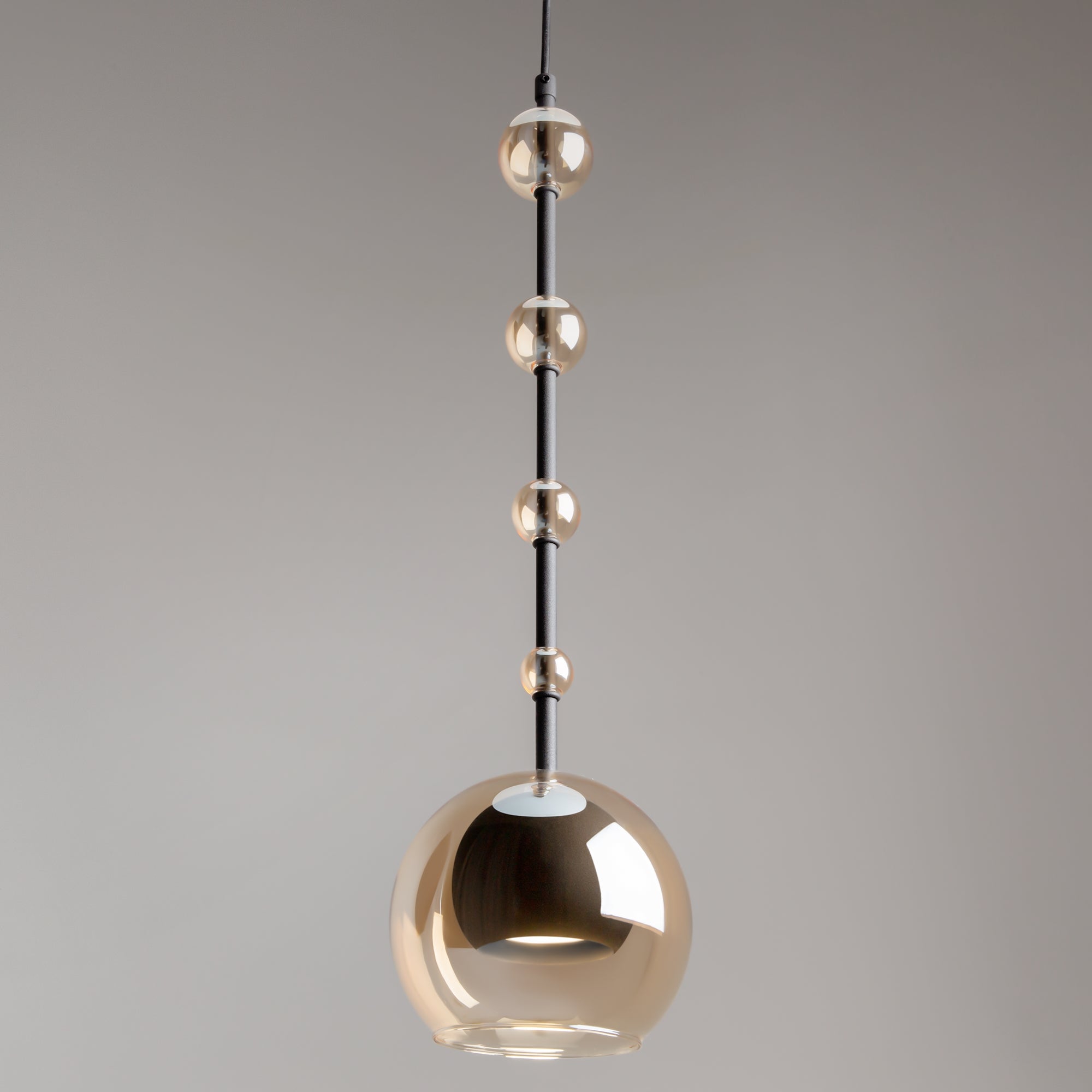Maytoni Lampa wisząca Ros - Metal - Czarny MOD227PL-01B1