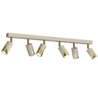 spot Shift line bar 900, beige/gold 6xGU10