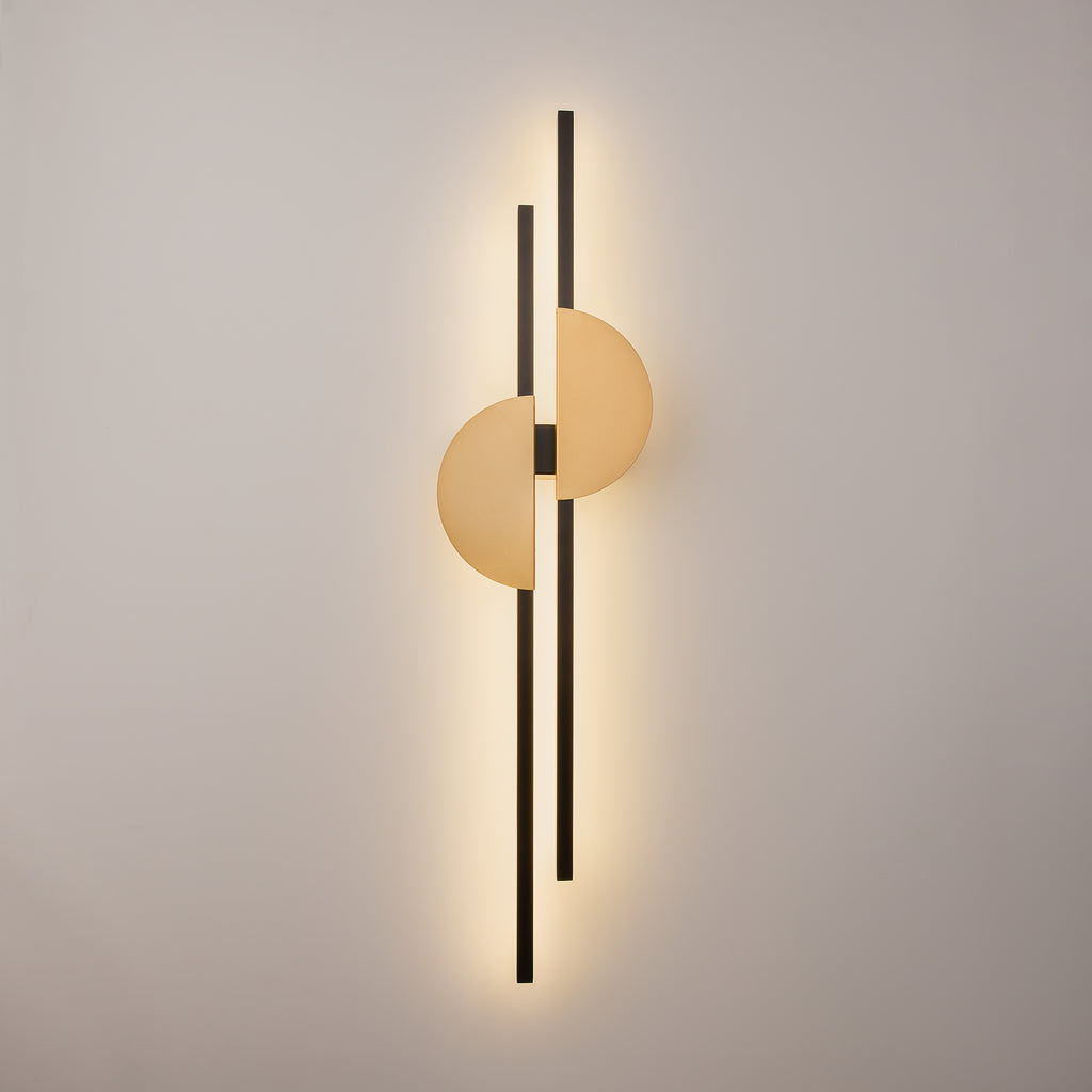 Maytoni Kinkiet Skyline - Aluminium - Czarny MOD179WL-L22BS4K1