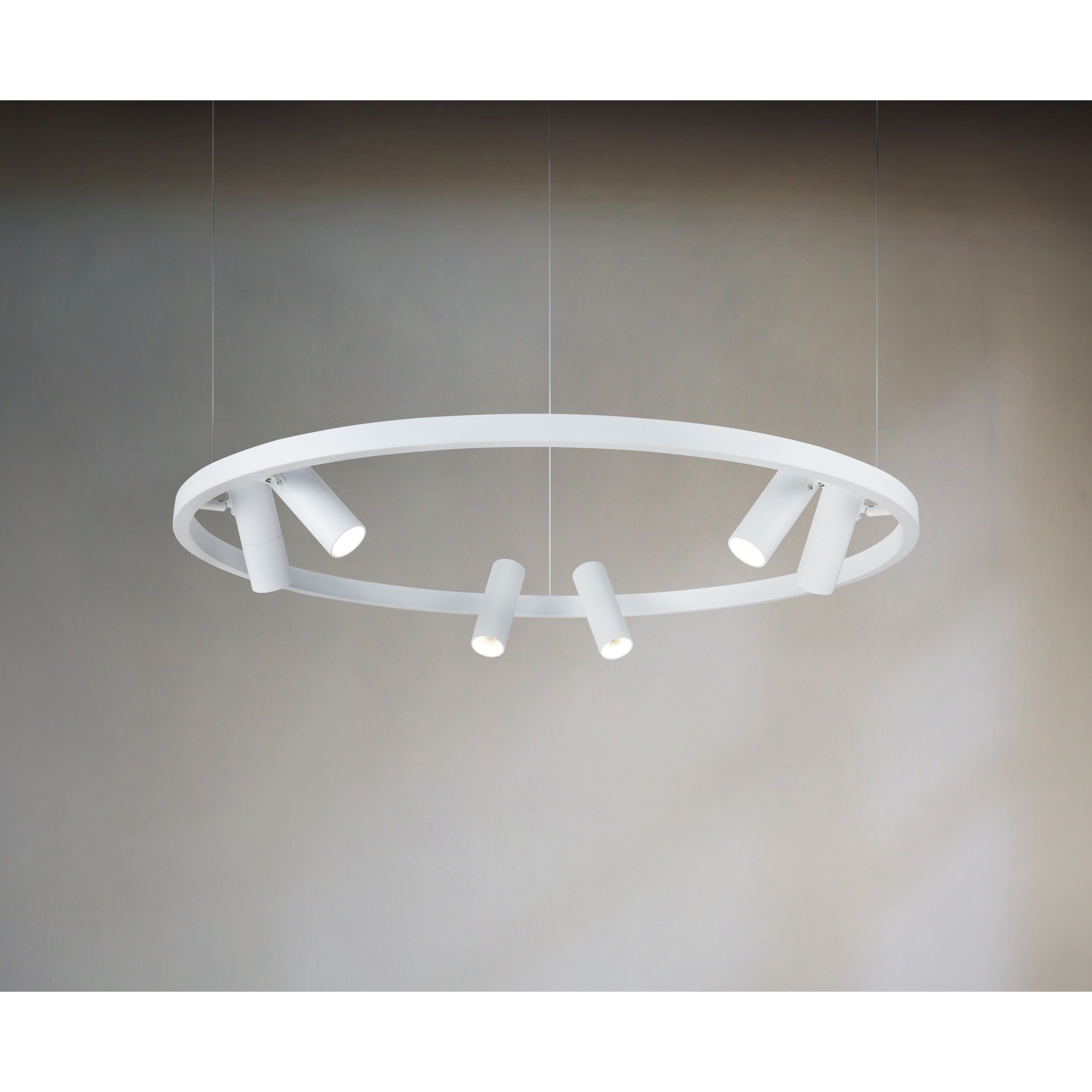Maytoni Lampa wisząca Satellite - Metal + akryl - Biały MOD102PL-L42W