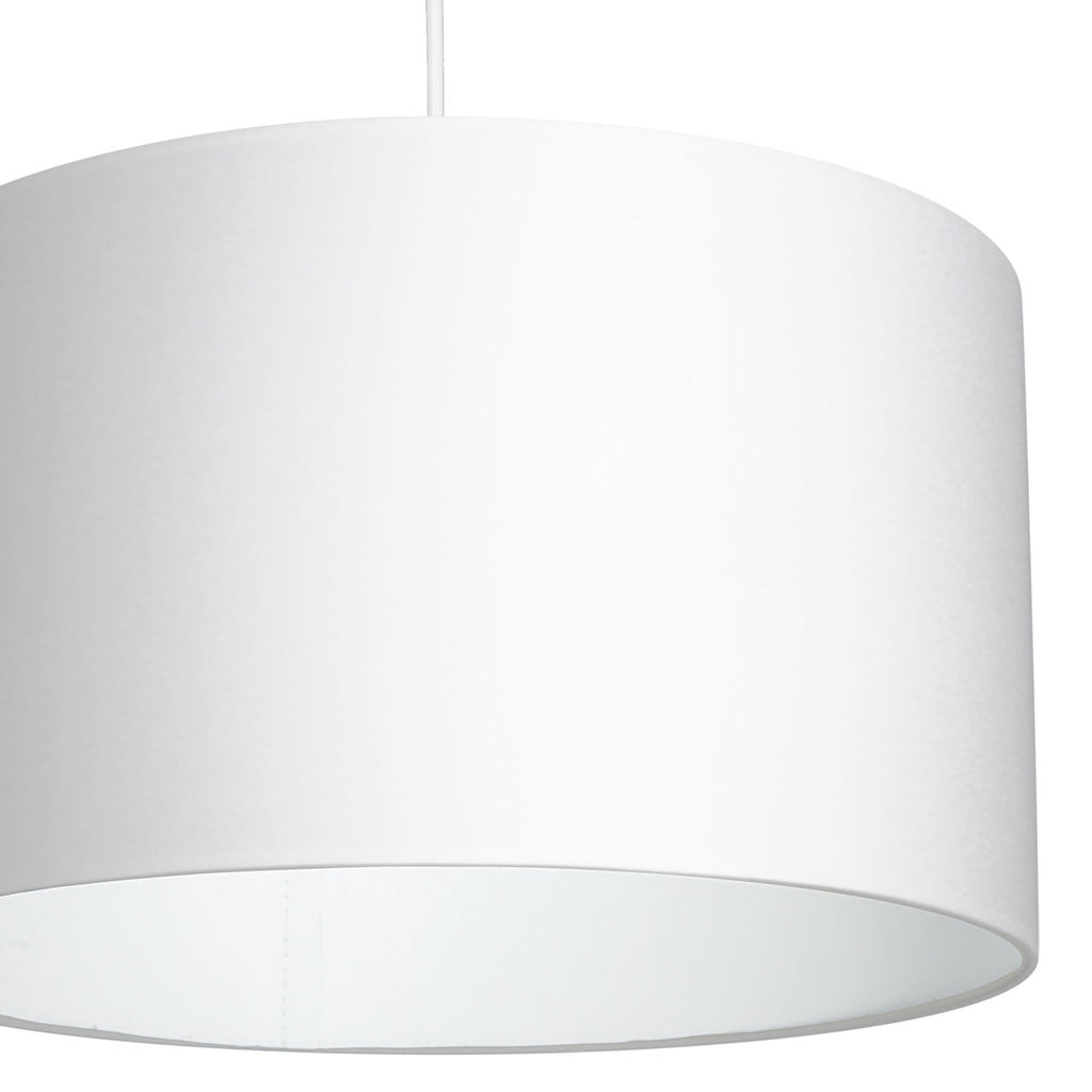 żyrandol Arden white, cylinder shade dia 400, h 250 white 1xE27