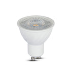 6.5W GU10 Żarówka LED / Chip SAMSUNG / Barwa:3000K / Kąt 110' / Ściemniana / Trzonek:GU10