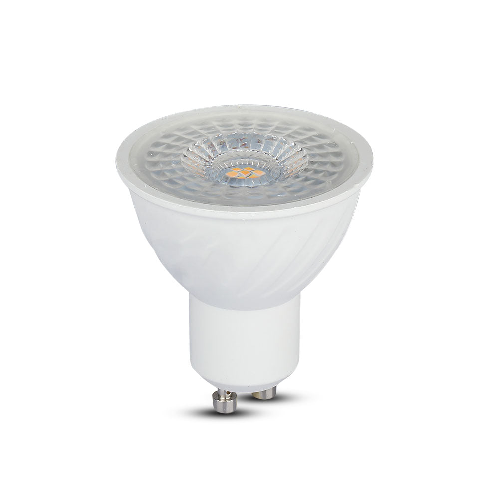 6.5W GU10 Żarówka LED / Chip SAMSUNG / Barwa:3000K / Kąt 110' / Ściemniana / Trzonek:GU10