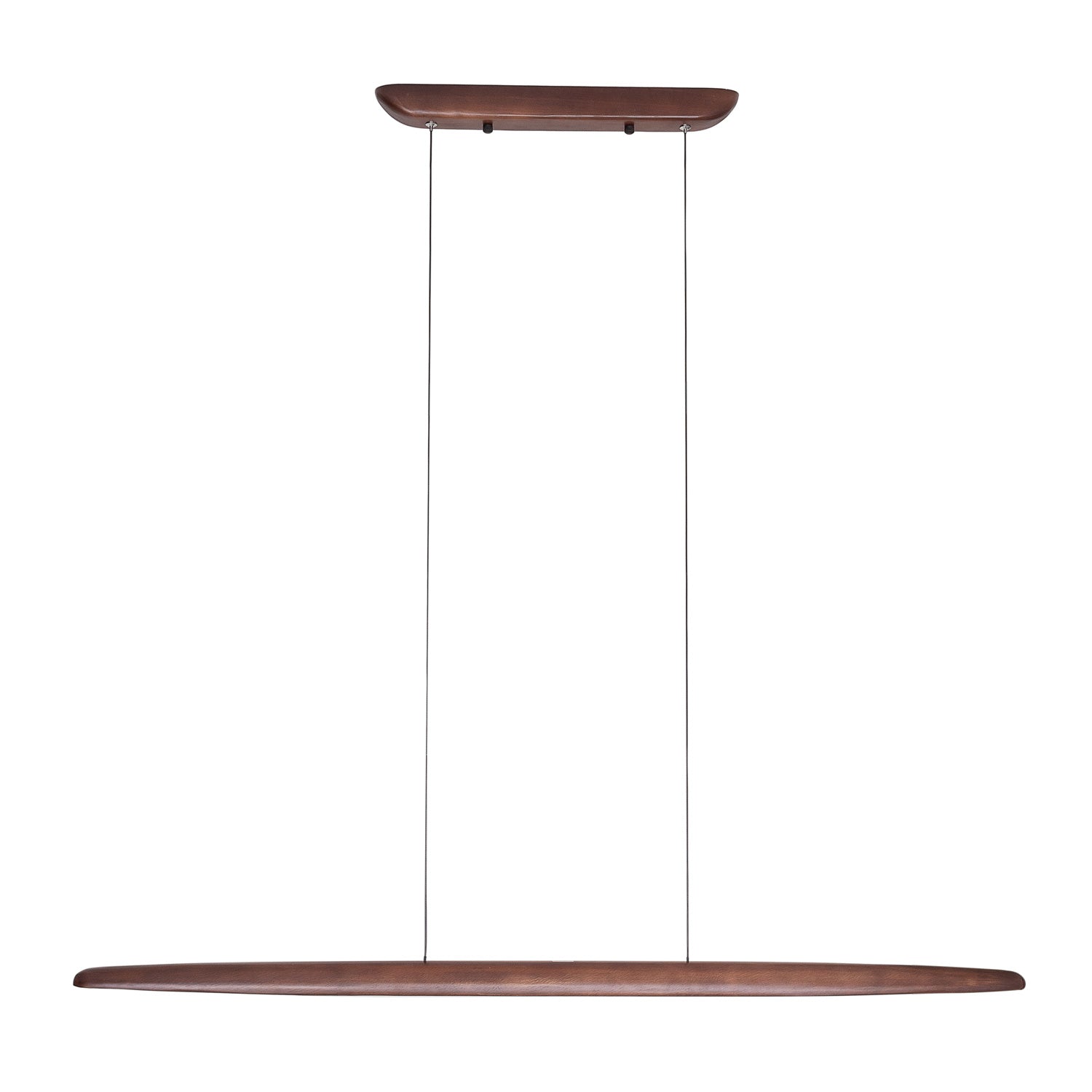 Maxlight Lampa wisząca Woody - Metal + drewno - Ciemne drewno P0598