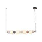 Maxlight Lampa wisząca Modern 32W - Metal + szkło - Czarny P0631