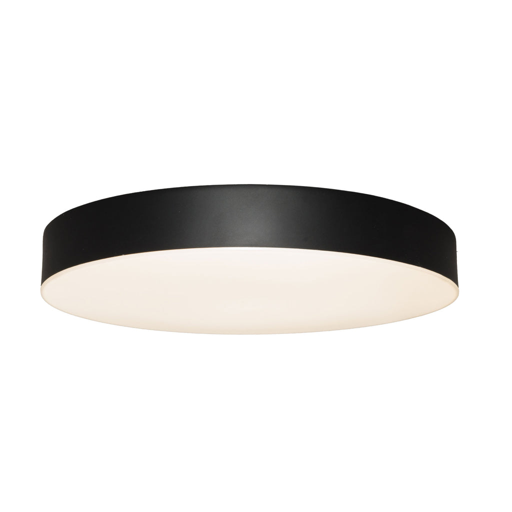 Maxlight Plafon Lumos 36W - Tworzywo sztuczne - Czarny C0270