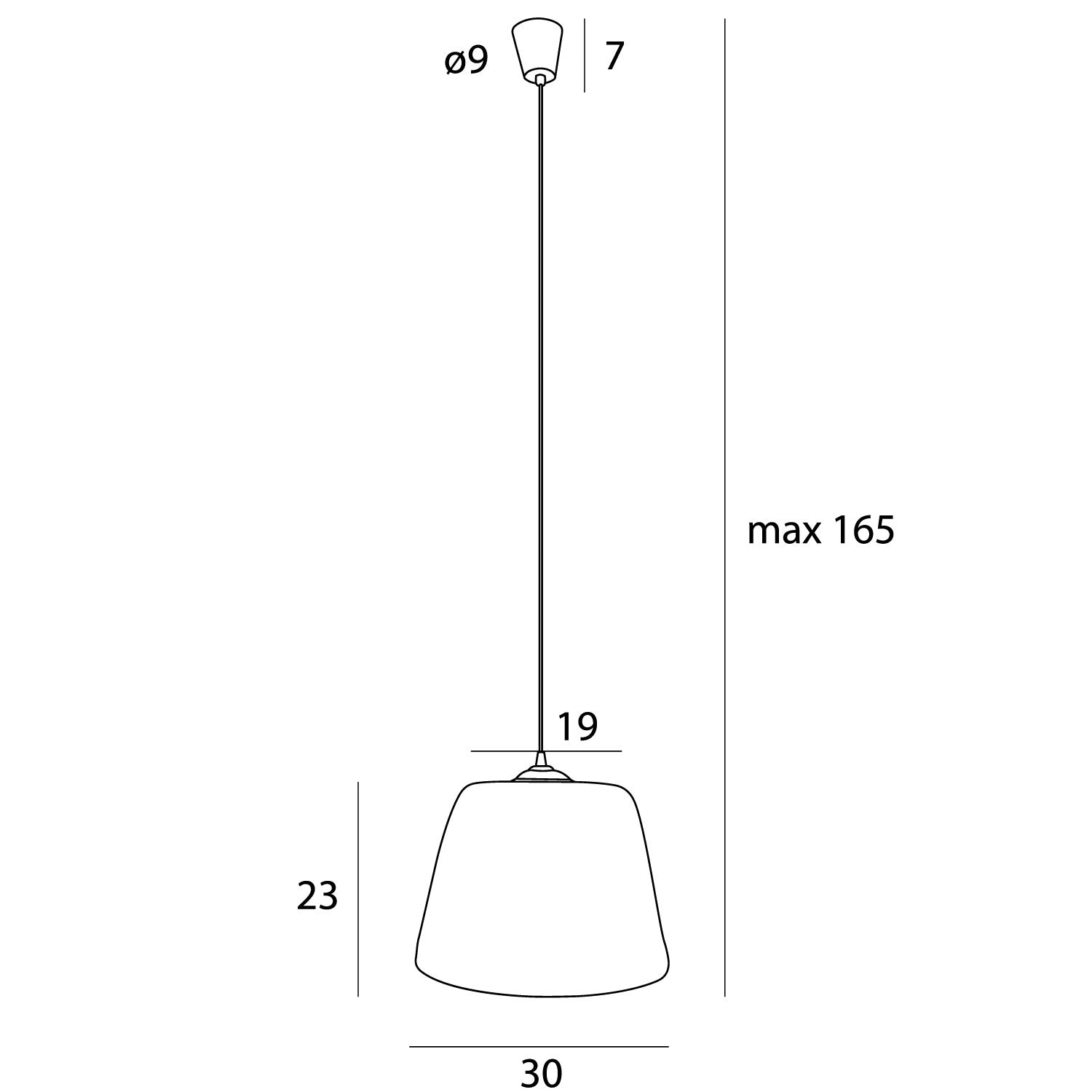 Maxlight Lampa wisząca Pot - Słoma pszenna - Biały P0582