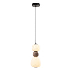 Maxlight Lampa wisząca Modern 13W - Metal + szkło - Czarny P0628