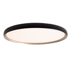 Maxlight Plafon Vik 50cm - Metal - Czarny + złoty C0237