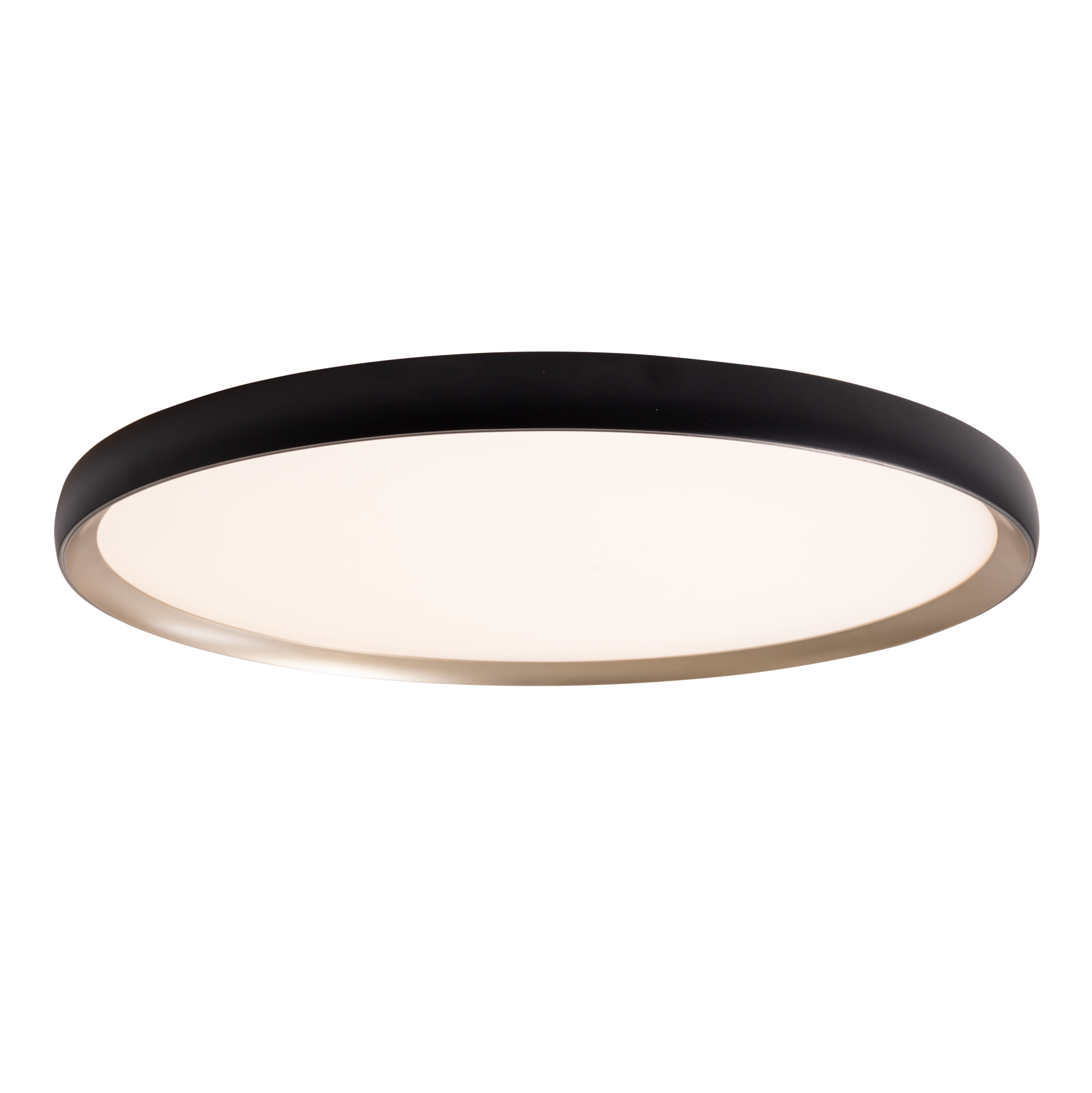 Maxlight Plafon Vik 50cm - Metal - Czarny + złoty C0237