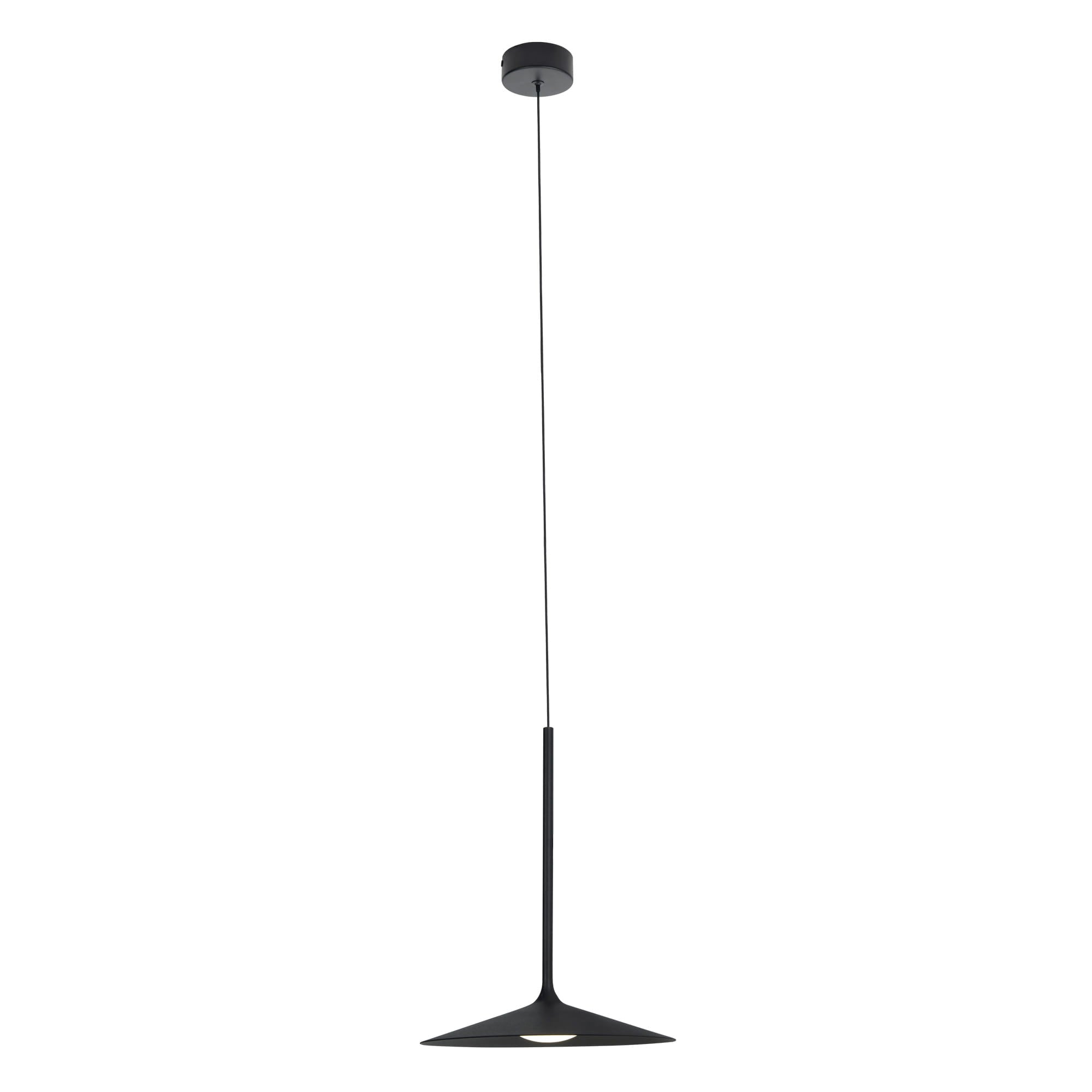 Maxlight Lampa wisząca Hana - Aluminium + akryl - Czarny P0456