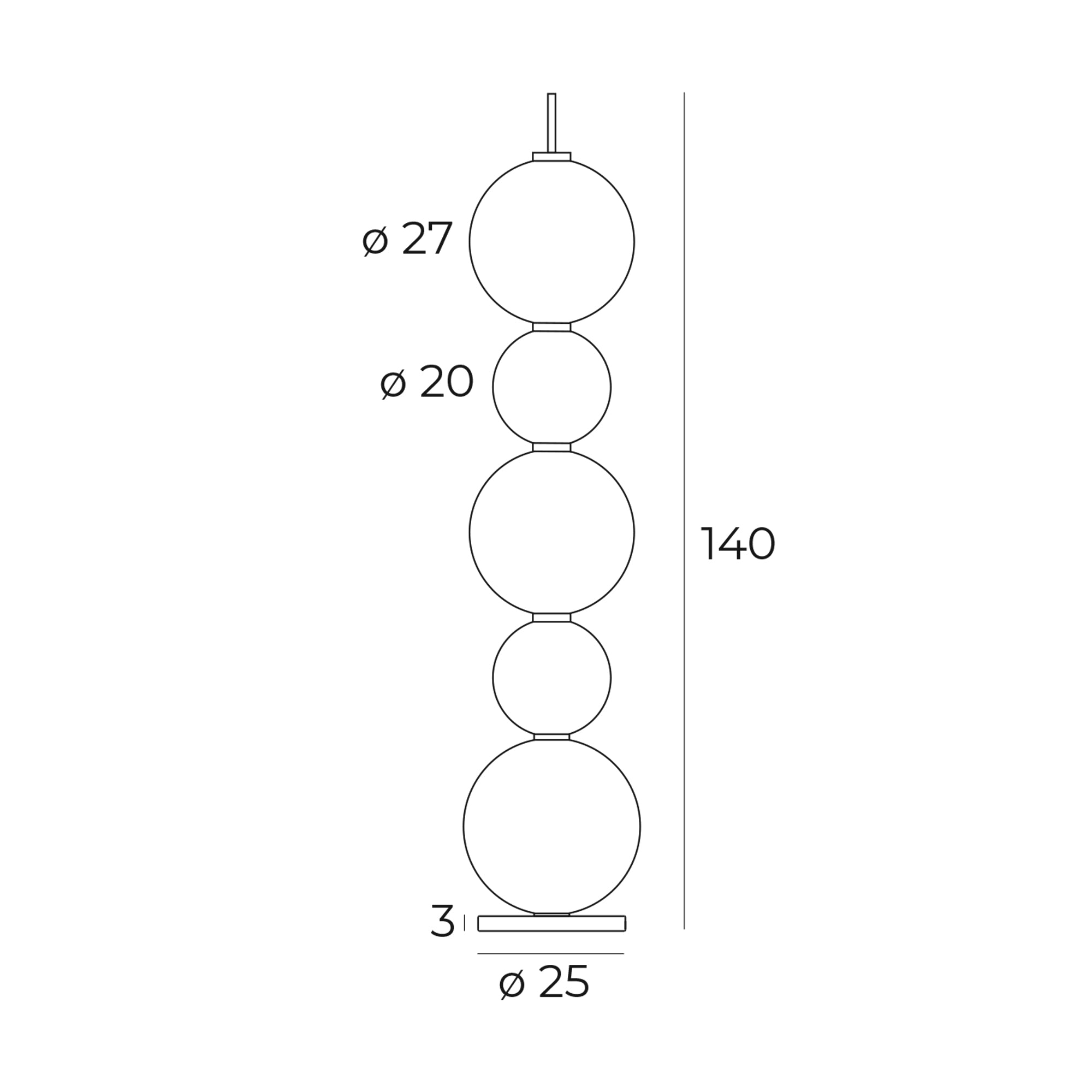 Maxlight Lampa podłogowa Tama - Metal + szkło mleczne - Czarny + biały F0058