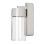 Maxlight Kinkiet Fusion - Metal + szkło - Szary RAL 7044 W0411